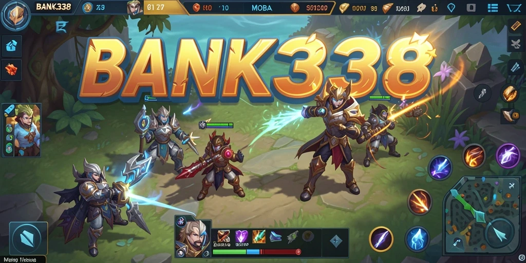 Screenshot gameplay <strong>BANK338</strong> menampilkan aksi seru di arena pertarungan.