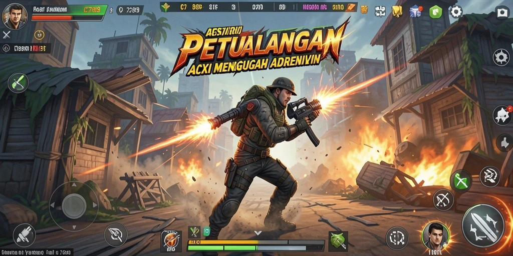 Tangkapan layar menunjukkan aksi seru dari C789 dengan visual menakjubkan.