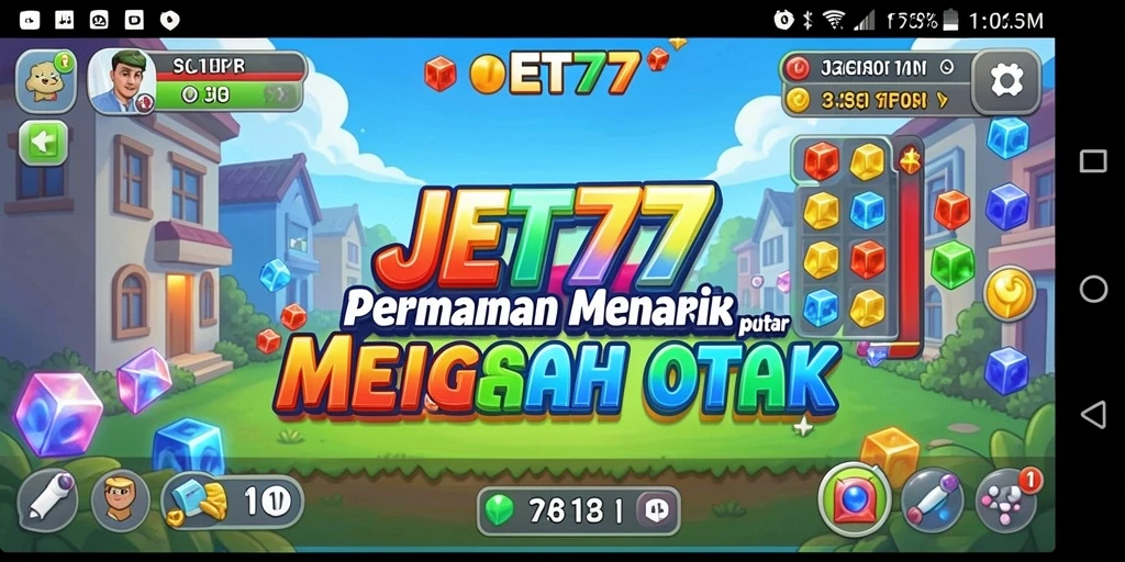 Tampilan gameplay JET77 yang seru dan penuh tantangan.