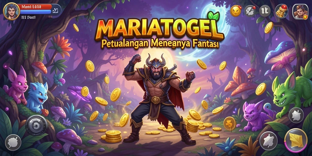 Tampilan gameplay MARIATOGEL yang menantang dan menarik.