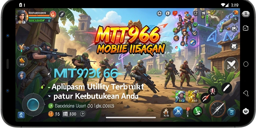 Screenshot utama MT966 menunjukkan antarmuka aplikasi Utility yang intuitif.