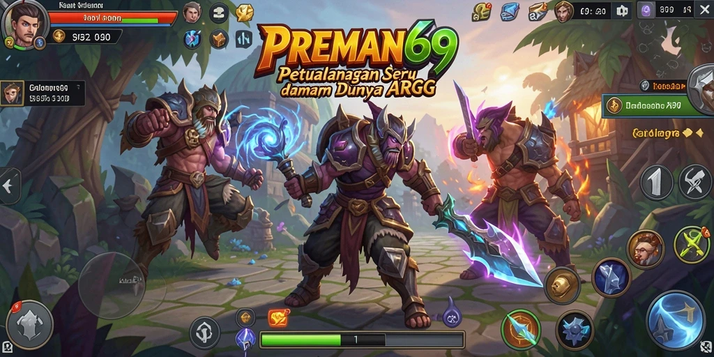 Screenshot gameplay PREMAN69 menunjukkan aksi seru dalam petualangan ARPG.