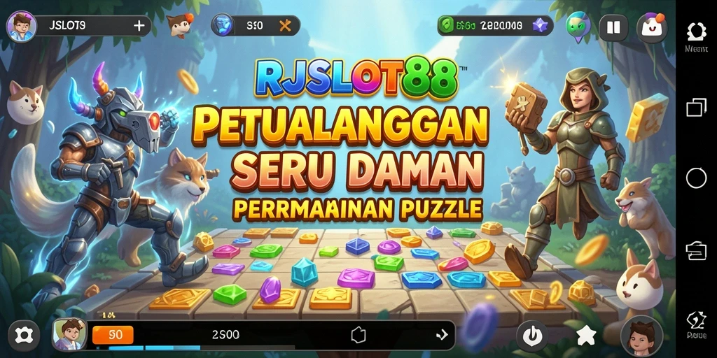 Screenshot RJSLOT88 menampilkan gameplay Puzzle yang seru dan menantang.