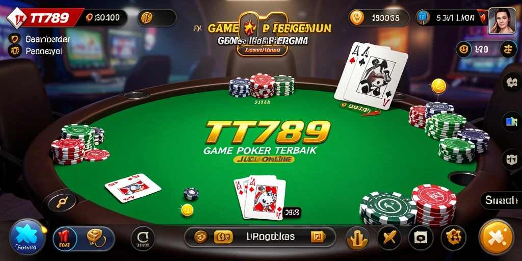 Gameplay poker yang mendebarkan di TT789.