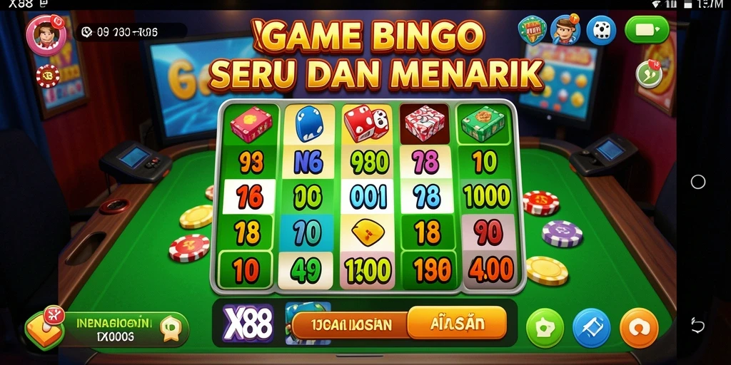 Tampilan gameplay menarik dari X88 yang mengasyikkan.